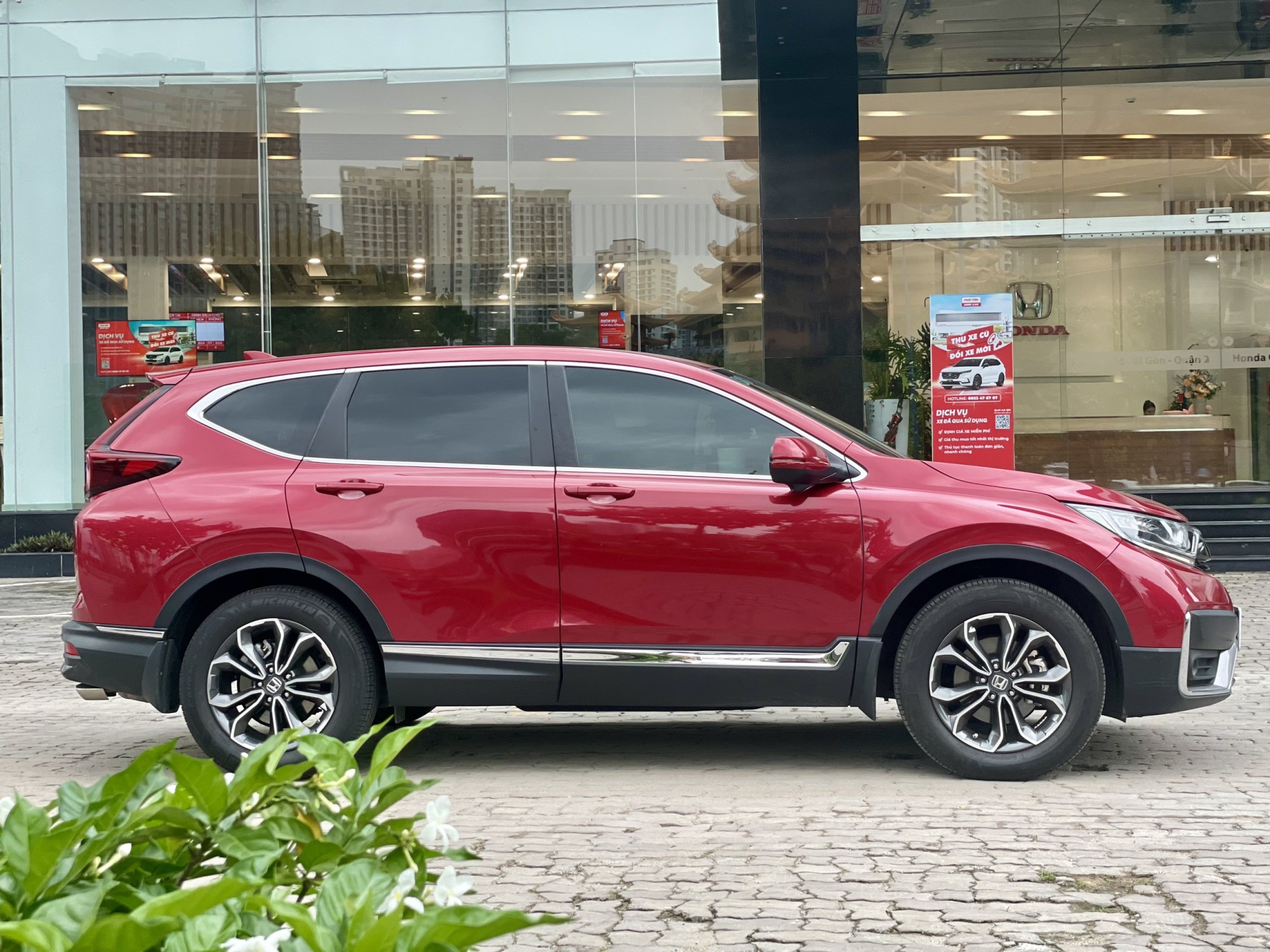 ĐÃ BÁN - HONDA CRV G 2022 - Màu đỏ - Odo 22.500km